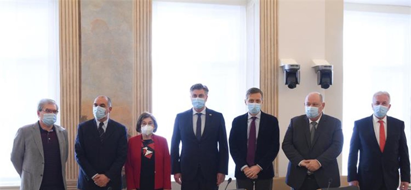 Predsjednik Vlade s novoizabranim Predsjedništvom Matice hrvatske